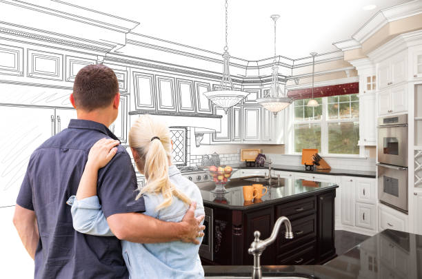 Custom kitchen cabinets installed in a Garnet Valley home